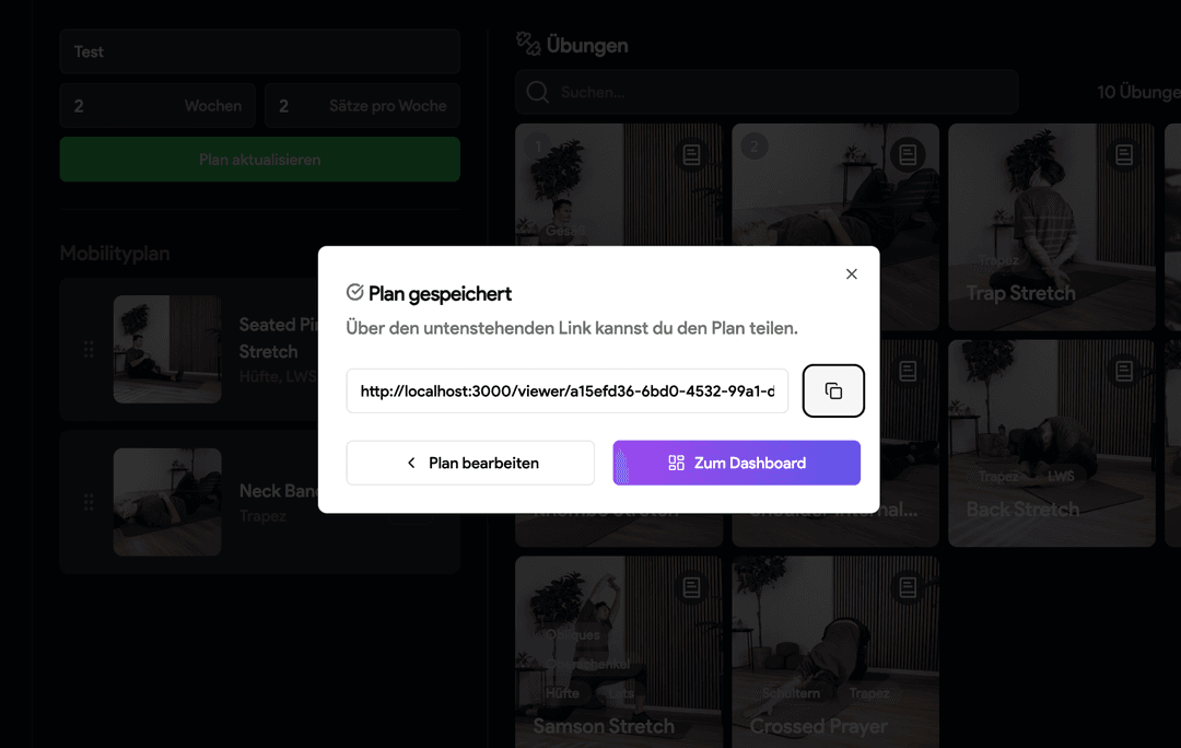 Umfangreiche Übungsbibliothek